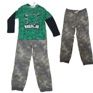 BUNDLE (SET OF 2) | Kids | T shirt | Size 8👕 & | Pant |👖 Size M 8/10